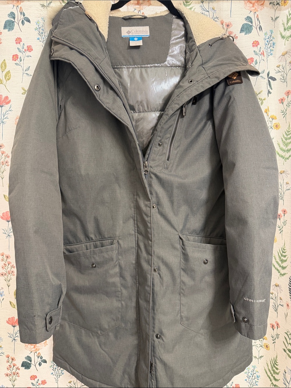 Columbia Women’s Gray Winter Puffer Parka